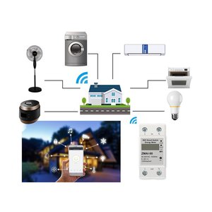 Misuratore di energia digitale monofase misuratore Wifi 60A sull'app DIN Rail Tuya Smart Life-materiali elettrici/ - Product Image 2