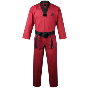 2025 vente en gros de haute qualité Taekwondo uniforme OEM personnalisé Logo extensible caractéristique fabricant approvisionnement - Product Image 5