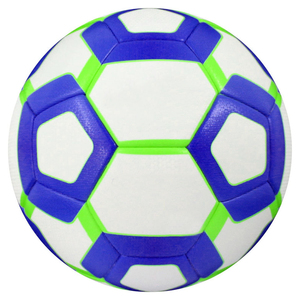 Balón de fútbol hecho a mano con precio al por mayor de fábrica, balón de fútbol profesional personalizado de calidad de PU, tamaño 5 - Product Image 1