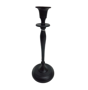 Bougeoir en aluminium de conception antique Bougie d'éclairage de Noël Bougeoir en nickel pour Noël décoratif fait à la main - Product Image 2