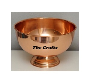 Cuenco para servir chocolate de calidad de lujo en acero inoxidable, vajilla de color Cobre, cuenco para servir a precios económicos - Product Image 1