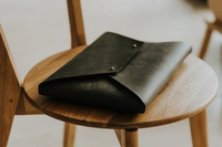 13.3 pouces pochette pour ordinateur portable étui en cuir PU pour M1 M2 MacBook Pro Retina Air 13.6 double poche enveloppe Style Dell HP pochette