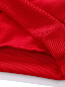 Traje de sudor personalizado de alta calidad con bordado desgastado Pantalones acampanados Joggers y conjunto de Sudadera con capucha Chándal para hombres - Product Image 4