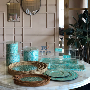 Ensemble de collection Ramadan Eid de haute qualité meilleurs plateaux de nacre de choix pour l'affichage de chocolat - Product Image 1