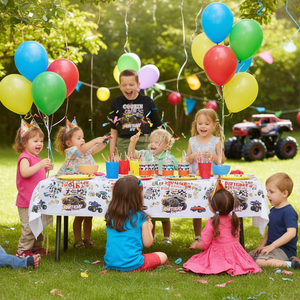 Camiseta de Monster Truck para Cumpleaños con Diseño Personalizable de Primo, Ideal para Fiestas de Cumpleaños Promocionales - Product Image 3