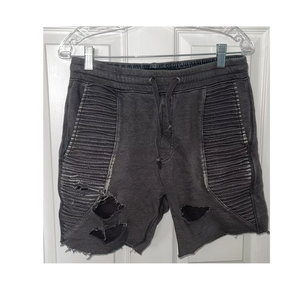 Short déchiré en détresse pour garçons ourlet effiloché vêtements d'été décontractés pour jeunes vêtements en gros - Product Image 1