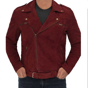 เสื้อแจ็กเก็ตหนังผู้ชายกันลมออกแบบได้ตามต้องการลายพราง - Product Image 6