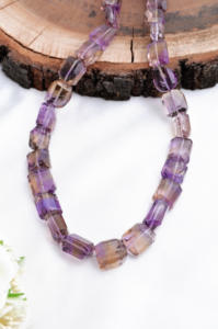 Cuentas de Piedras Preciosas de Ametrina Natural Facetadas para la Elaboración de Joyería Fina - Product Image 5