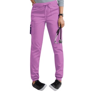 Uniforme bon étirement pour les femmes avec personnaliser la couleur et le design-SaoMai FMF Factory Medical Scrubs Jogger Pants Nurse - Product Image 3