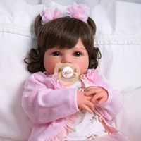 Poupée Reborn Babeside Ama 20'' réaliste en vinyle, peinte à la main, cadeau pour filles, Noël, anniversaires, jouets pour enfants