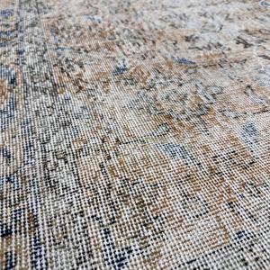 Alfombra Turca Vintage con Acentos Persas, 3.7x6.3 pies (112x192 cm), Azul - Product Image 5