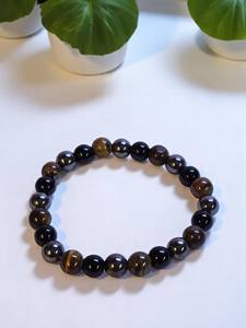 สร้อยข้อมือจักระตาเสือยืดได้สายรัดข้อมือคริสตัลอัญมณีงานฝีมือกึ่งมีค่า amayra - Product Image 6