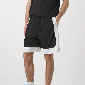 <b>Men's</b> Black <b>White</b> Athletic Basketball <b>Shorts</b> Breathable Quick Dry Sportswear Casual Style Gym Training Wear Eco-Friendly Solid - Product Image 1