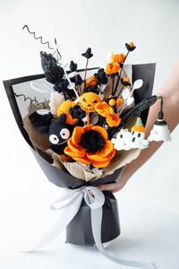Bouquet de fleurs au crochet d'Halloween, Veilleuse, Cadeau - Product Image 3