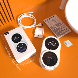 جهاز تعقيم فرشاة الأسنان بالأشعة فوق البنفسجية بالجملة، صندوق تطهير ذكي يعمل بالاستشعار الحيواني، قابل لإعادة الشحن عبر USB-C، يقضي على 99.99% من الجراثيم - Product Image 6