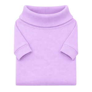 Lilac Dog T <b>Shirt</b> Snuggle Style Soft Cotton Pet Tee Lightweight Comfortable Solid Color Dog Wear Cozy Fit Apparel Pet - Product Image 6