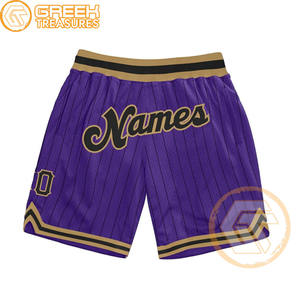 Short brodé en maille sublimée Omega personnalisé fraternité haute qualité grec Psi hommes respirant Shorts et pantalons sororité - Product Image 2