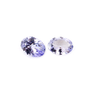 1ชิ้น tanzanite ธรรมชาติ6x8มม. รูปไข่ตัด1.120Cts อัญมณีสีฟ้าหลวม - Product Image 2