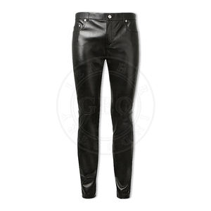 Pantalones de cuero extracómodos para hombre, pantalones de estilo hermoso - Product Image 3