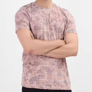 Ropa de hombre de alta calidad de talla grande 120gsm venta al por mayor algodón transpirable verano Camisetas manga corta 100% algodón - Product Image 1