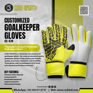 Guantes de Portero CS Sports, Color Rosa Eléctrico y Negro, Corte Negativo, Guantes de Fútbol con Diseño de Fragmentos Geométricos en 3D - Product Image 6