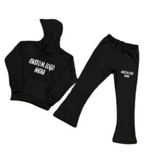 Conjunto de sudaderas con capucha de chándal de dos piezas para niños pequeños de alta calidad 2025 2025 ropa de invierno para niños, chándal, conjuntos para correr para bebés - Product Image 1