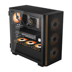 CoolerMaster ELITE 560 God Wood, Caja de Juego ATX con Panel Frontal de Madera - Product Image 2