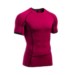 Dernier design, rash guard confortable pour hommes, prix de gros, bon matériau, rash guard de fitness personnalisé sublimé pour hommes - Product Image 1