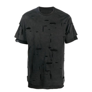 T-shirts pour hommes de qualité supérieure, tendance, effet usé, logo et style personnalisés, vente en gros, t-shirts pour hommes les plus vendus - Product Image 1