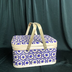 Récipient en bambou de haute qualité panier en bambou naturel accessoires de panier décoratifs et artisanat de mode au Vietnam - Product Image 1