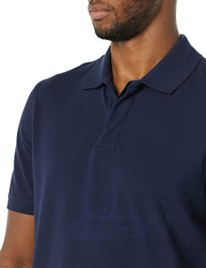 100% algodón orgánico para hombres personalizados para Polos verano alta calidad transpirable ropa informal bordado Logo Camiseta de piqué suave - Product Image 5