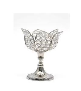 <b>Crystal</b> Candle Holder/<b>crystal</b> Candle Holder Centerpieces /<b>crystal</b> Candle Holder Decoration Home Decor Glass Silver Candle Stands - Product Image 3