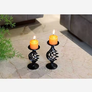 Vela votiva hecha a mano personalizada para accesorios de comedor, fabricante y exportador de velas de metal votivas para uso doméstico y hotelero - Product Image 5