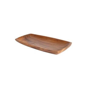 ถาดไม้พรีเมี่ยมทรงสี่เหลี่ยมผืนผ้าขนาดใหญ่สำหรับใช้ในห้องครัวอเนกประสงค์ใช้รับประทานอาหารเช้าบนเตียงชากาแฟและอาหาร - Product Image 3