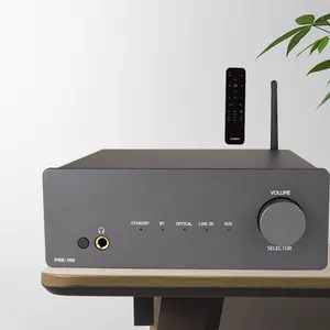 Bluetooth Home Audio Versterker Systeem, 2 Kanaals Draadloze Audio Stereo Amp Ontvanger, Met Afstandsbediening Versterkers
