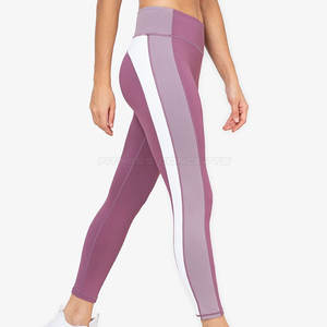 Legging de fitness 100% coton sans couture pour femmes respirant taille moyenne Style décontracté disponible au prix de gros - Product Image 2