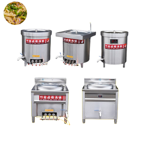 Caldera de tanque de ebullición de acero inoxidable Comercial Grande para olla de cocina eléctrica de 200 litros - Product Image 1