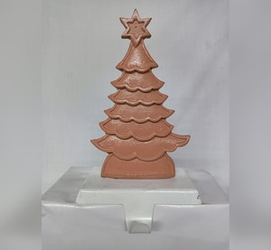 Soporte de calcetín de Navidad con forma de copo de nieve dorado Premium para decoración colgante de pared para el hogar y el hotel - Product Image 4