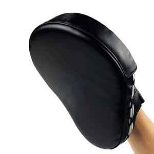 Almohadillas de enfoque de cuero con logotipo personalizable más vendidas para guantes de boxeo y artes marciales para entrenamiento profesional - Product Image 3