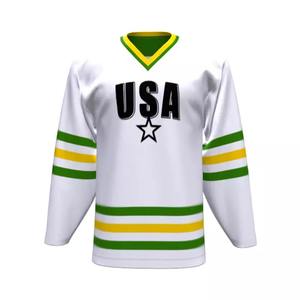 Nueva llegada en diferentes colores Uniforme de hockey sobre hielo Diseña tu propio jersey de hockey sobre hielo Precio bajo Jersey de hockey sobre hielo - Product Image 1