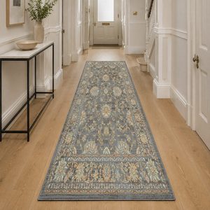 RUGS DEPOT LXDP-0182 Wholesale Terracotta Gold Contemporary Geometric Digital Printed Machine Washable Chenille Rug Non <b>Slip</b> - Product Image 5