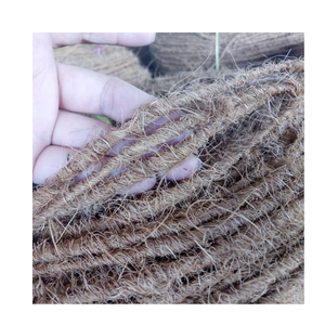 Corde résistante de fibre de noix de coco de corde de fibre de noix de coco pour des applications décoratives de jardin industriel d'exportation - Product Image 1