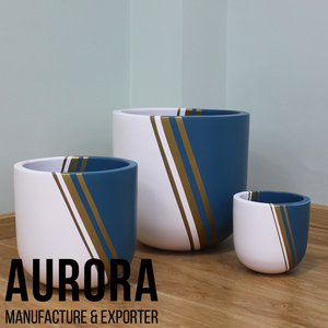 Jardinières en fibre de ciment personnalisées Design moderne, résistantes aux fissures, idéales pour les centres de jardinage, les projets et les distributeurs mondiaux - Product Image 3