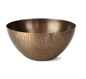 Designer Antique Look Gold Metal Decorative Bowl Ideal For Living Room Styling Dining Table Centerpiece And Gift Decor - Product Image 5