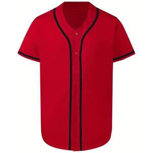 Maillot de baseball respirant et coupe-vent sur mesure en gros au Pakistan, dernier design, impression par sublimation, 100% polyester, séchage rapide - Product Image 1