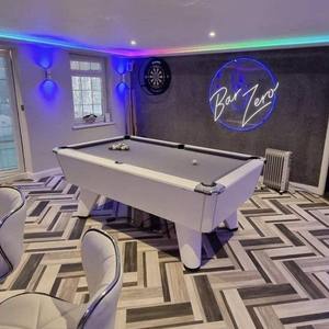 Table de billard professionnelle en ardoise pour intérieur, fabricant de tables de billard de luxe, ensemble complet de billard 9 boules et snooker personnalisable - Product Image 5