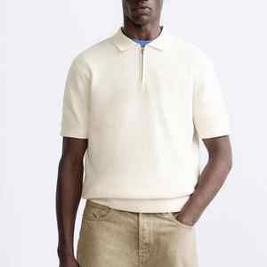 Nouveaux polos de haute qualité personnalisés 2025 grande taille pour hommes coupe classique polo coton polyester fournisseur d'uniformes personnalisés - Product Image 4