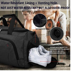 กระเป๋าเดินทางทรงดัฟเฟิลกระเป๋าเดินทางสไตล์ไม่ซ้ำใครสำหรับทุกเพศ - Product Image 4