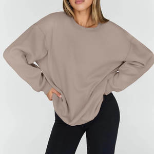 Sweat femme sur la taille meilleure qualité pour vêtements d'hiver décontractés sweats à capuche pour femmes Logo personnalisé multicolore sweats à capuche femmes - Product Image 4