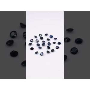 Saphirs bleus naturels non traités, calibrés, ronds, 3 mm et 4 mm, taille brillant ovale marquise, aquamarine, de chez Name-Natural Gems - Product Image 3
